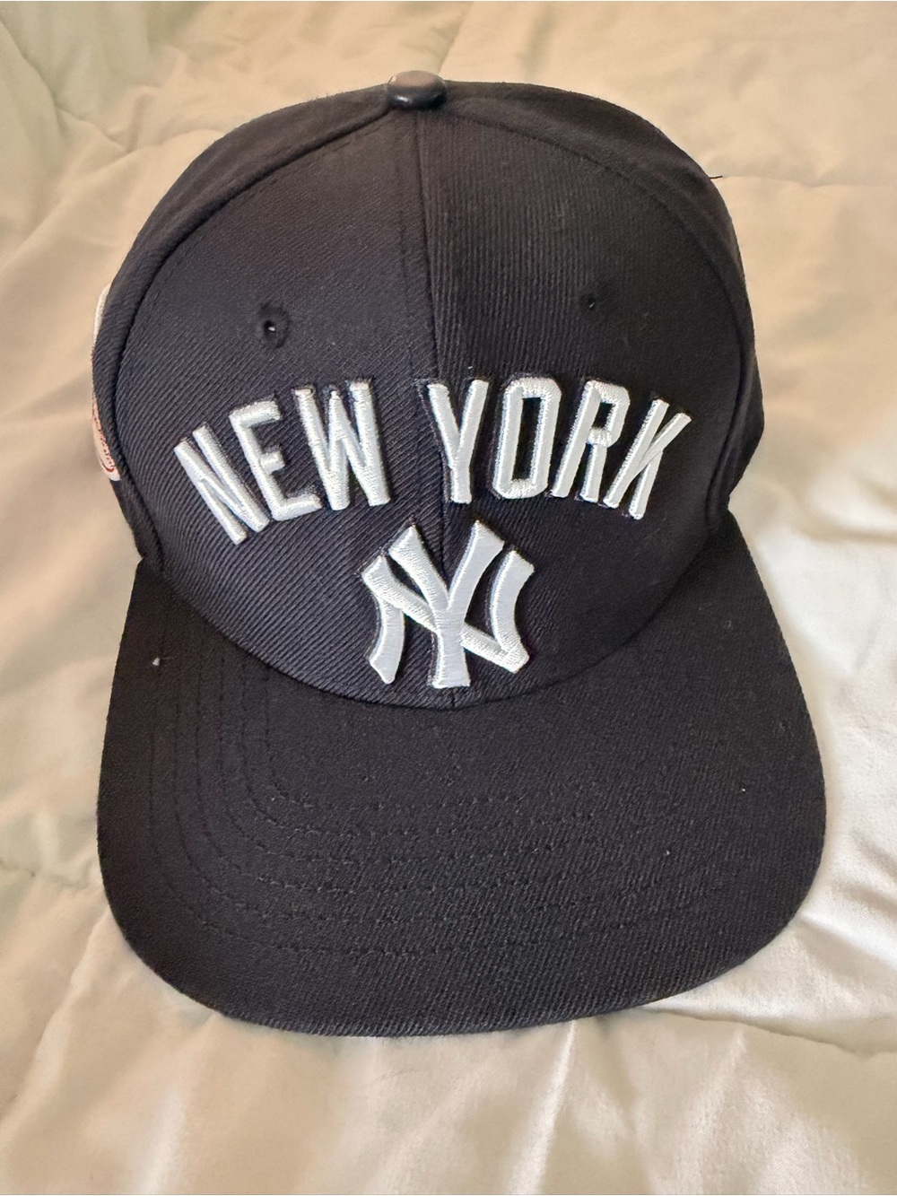New York Embroidered Men’s  Cap - Black